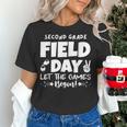 Field Day Second 2nd Grade Orange 2025 Boy Girl Teacher Women's T-Shirt, 2nd Grade Teacher Shirts, gift for family, gift for coworker Field Day Second 2nd Grade Orange 2025 Boy Girl Teacher Women's T-Shirt, 2nd Grade Teacher Shirts, gift for family, gift for coworker
