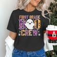 First Grade Boo Crew Teacher Student Halloween Costume Women's T-Shirt, First Grade Teacher Shirts, gift for family, gift for coworker