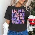 In My First Grade Era 1st Grade Girls Teacher Back To School Women's T-Shirt, First Grade Teacher Shirts, gift for family, gift for coworker In My First Grade Era 1st Grade Girls Teacher Back To School Women's T-Shirt, First Grade Teacher Shirts, gift for family, gift for coworker