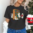 Ghosts Reading Books Teacher Halloween Librarian Boooks Women's T-Shirt, gift for family, gift for coworker Ghosts Reading Books Teacher Halloween Librarian Boooks Women's T-Shirt, gift for family, gift for coworker