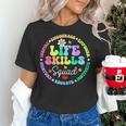 Groovy Life Skills Squad Teacher Special Ed SPED Team Crew Women's T-Shirt, Groovy Teacher Shirts, gift for family, gift for coworker Groovy Life Skills Squad Teacher Special Ed SPED Team Crew Women's T-Shirt, Groovy Teacher Shirts, gift for family, gift for coworker