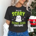 Halloween This Is My Scary Preschool Teacher Custome For Men Women Kids Women's T-Shirt, gift for family, gift for coworker Halloween This Is My Scary Preschool Teacher Custome For Men Women Kids Women's T-Shirt, gift for family, gift for coworker
