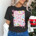 Happy Dot Day Bow Coquette For Teacher Girls Women's T-Shirt, gift for family, gift for coworker