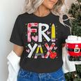 Happy Fri-Yay Teacher Back To School Friday Lovers Women's T-Shirt, gift for family, gift for coworker