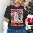 Howdy Fourth Grade Western 4th Grade Teacher Cowboy Cowgirl Women's T-Shirt, 4th Grade Teacher Shirts, gift for family, gift for coworker