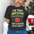 I'm That Awesome Paraeducator Teacher Women's T-Shirt, gift for family, gift for coworker I'm That Awesome Paraeducator Teacher Women's T-Shirt, gift for family, gift for coworker