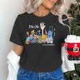 I'm Ok Lunch Lady Life Cafeteria Crew Teacher Women Women's T-Shirt, gift for family, gift for coworker I'm Ok Lunch Lady Life Cafeteria Crew Teacher Women Women's T-Shirt, gift for family, gift for coworker