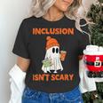 Inclusion Isn't Scary Shirt Halloween SLP Sped Teacher Women's T-Shirt, gift for family, gift for coworker