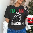 Italian Teacher Italy Italia Back To School First Day Women's T-Shirt, gift for family, gift for coworker Italian Teacher Italy Italia Back To School First Day Women's T-Shirt, gift for family, gift for coworker