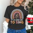 It's A Good Day To Sing Back To School Music Teacher Women's T-Shirt, gift for family, gift for coworker