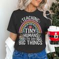 Kindergarten Teacher Tiny Humans Pre-School Teacher Women's T-Shirt, gift for family, gift for coworker Kindergarten Teacher Tiny Humans Pre-School Teacher Women's T-Shirt, gift for family, gift for coworker