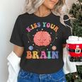 Kiss Your Brain Sped Teacher Appreciation Back To School Kid Women's T-Shirt, gift for family, gift for coworker Kiss Your Brain Sped Teacher Appreciation Back To School Kid Women's T-Shirt, gift for family, gift for coworker