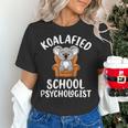 Koalafied School Psychologist Koala Lover Psychology Teacher Women's T-Shirt, gift for family, gift for coworker Koalafied School Psychologist Koala Lover Psychology Teacher Women's T-Shirt, gift for family, gift for coworker