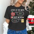 Letter Of The Week Ff Sight Word Teacher Squad Women's T-Shirt, gift for family, gift for coworker