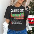 Can I Lick It Periodic Table Science Teacher Boy And Girls Women's T-Shirt, Science Teacher Shirts, gift for family, gift for coworker Can I Lick It Periodic Table Science Teacher Boy And Girls Women's T-Shirt, Science Teacher Shirts, gift for family, gift for coworker