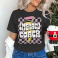 Literacy Coach Reading Specialist Facilitator Lead Teacher Women's T-Shirt, gift for family, gift for coworker Literacy Coach Reading Specialist Facilitator Lead Teacher Women's T-Shirt, gift for family, gift for coworker