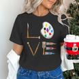 Love Art For Artist Art Teacher Women's T-Shirt, gift for family, gift for coworker Love Art For Artist Art Teacher Women's T-Shirt, gift for family, gift for coworker