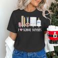 I Love School Supplies Teacher Shirt Women's T-Shirt, gift for family, gift for coworker I Love School Supplies Teacher Shirt Women's T-Shirt, gift for family, gift for coworker