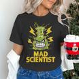 Mad Scientist Kids Youth Adult Science Teacher Chemistry Women's T-Shirt, Science Teacher Shirts, gift for family, gift for coworker
