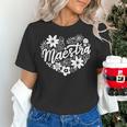 Maestra Spanish Teacher Women's T-Shirt, gift for family, gift for coworker