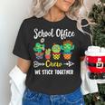 Matching Teacher Back To School School Office Crew Cactus Team School Office Squad Women's T-Shirt, gift for family, gift for coworker Matching Teacher Back To School School Office Crew Cactus Team School Office Squad Women's T-Shirt, gift for family, gift for coworker
