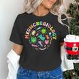 Meowcrobiology Cats Microbiology Science Teacher Women's T-Shirt, Science Teacher Shirts, gift for family, gift for coworker Meowcrobiology Cats Microbiology Science Teacher Women's T-Shirt, Science Teacher Shirts, gift for family, gift for coworker