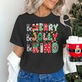 Be Merry Be Jolly Be Kind Merry Christmas Teacher Xmas PJs Women's T-Shirt, gift for family, gift for coworker Be Merry Be Jolly Be Kind Merry Christmas Teacher Xmas PJs Women's T-Shirt, gift for family, gift for coworker