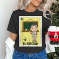 Mexican For Teachers El Maestro Women's T-Shirt, gift for family, gift for coworker