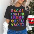 Monster ABC Cute Alphabet Halloween Teacher Costume Kids Women's T-Shirt, gift for family, gift for coworker Monster ABC Cute Alphabet Halloween Teacher Costume Kids Women's T-Shirt, gift for family, gift for coworker