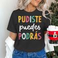Multilingual Hispanic Heritage Spanish Teacher Maestra Women's T-Shirt, gift for family, gift for coworker Multilingual Hispanic Heritage Spanish Teacher Maestra Women's T-Shirt, gift for family, gift for coworker
