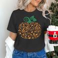 Music Notes Pumpkin Music Teacher Halloween Women's T-Shirt, gift for family, gift for coworker