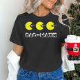 Nerdy Pac-Math Nom Retro Game Precalculus Math Teacher Women's T-Shirt, gift for family, gift for coworker Nerdy Pac-Math Nom Retro Game Precalculus Math Teacher Women's T-Shirt, gift for family, gift for coworker