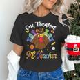 One Thankful PE Teacher Turkey Thanksgiving -Adults & Kids Classic Fit Polyester 100 Short Sleeve Women's T-Shirt, Pe Teacher Shirts, gift for family, gift for coworker One Thankful PE Teacher Turkey Thanksgiving -Adults & Kids Classic Fit Polyester 100 Short Sleeve Women's T-Shirt, Pe Teacher Shirts, gift for family, gift for coworker