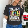 Paraprofessional Straight Outta Energy Teacher Life For Men Women Women's T-Shirt, gift for family, gift for coworker Paraprofessional Straight Outta Energy Teacher Life For Men Women Women's T-Shirt, gift for family, gift for coworker
