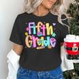 Preppy Fifth Grade Back To School 5th Grade Teacher Girl Boy Women's T-Shirt, gift for family, gift for coworker Preppy Fifth Grade Back To School 5th Grade Teacher Girl Boy Women's T-Shirt, gift for family, gift for coworker