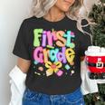 Preppy First Grade Back To School 1st Grade Teacher Girl Kid Women's T-Shirt, First Grade Teacher Shirts, gift for family, gift for coworker