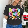 Preppy Fourth Grade Back To School 4th Grade Teacher Girls Women's T-Shirt, 4th Grade Teacher Shirts, gift for family, gift for coworker