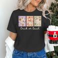 Preppy Goose Teacher Trick Or Teach Halloween Teacher Goose Women's T-Shirt, gift for family, gift for coworker Preppy Goose Teacher Trick Or Teach Halloween Teacher Goose Women's T-Shirt, gift for family, gift for coworker