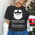 Professor Ancient Teaching Education Bearded History Teacher Women's T-Shirt, History Teacher Shirts, gift for family, gift for coworker