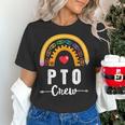 PTO Crew Parent School Volunteer Board Mom Parent Teacher Women's T-Shirt, gift for family, gift for coworker PTO Crew Parent School Volunteer Board Mom Parent Teacher Women's T-Shirt, gift for family, gift for coworker