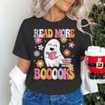 Read More Books Groovy Halloween Teacher Women Women's T-Shirt, Groovy Teacher Shirts, gift for family, gift for coworker