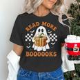 Read More Books Halloween Retro Pumpkin Reading Fall Teacher Women's T-Shirt, gift for family, gift for coworker Read More Books Halloween Retro Pumpkin Reading Fall Teacher Women's T-Shirt, gift for family, gift for coworker
