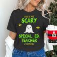 Scary Special Education Ed Teacher Costume Halloween Easy Women's T-Shirt, gift for family, gift for coworker Scary Special Education Ed Teacher Costume Halloween Easy Women's T-Shirt, gift for family, gift for coworker