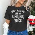 Singing Voice Singer Choir Chorus Music Teacher For Men Women Girls Kids Women's T-Shirt, gift for family, gift for coworker Singing Voice Singer Choir Chorus Music Teacher For Men Women Girls Kids Women's T-Shirt, gift for family, gift for coworker
