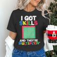 I Got Skills They'Re Multiplying Shirt Math Teacher Women's T-Shirt, gift for family, gift for coworker