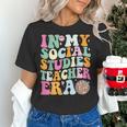 In My Social Studies Teacher Era Cute Social Studies Teacher Women's T-Shirt, gift for family, gift for coworker In My Social Studies Teacher Era Cute Social Studies Teacher Women's T-Shirt, gift for family, gift for coworker