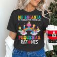 Spanish Teacher Bilingual Teacher Maestra Maestras Women's T-Shirt, gift for family, gift for coworker Spanish Teacher Bilingual Teacher Maestra Maestras Women's T-Shirt, gift for family, gift for coworker