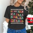 Spanish Teacher Maestra Hablar EspañOl Bilingual Teacher Women's T-Shirt, gift for family, gift for coworker Spanish Teacher Maestra Hablar EspañOl Bilingual Teacher Women's T-Shirt, gift for family, gift for coworker
