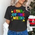 Star Of The Week Cheerful Recognition Student Teachers Class Men Women Kids Women's T-Shirt, gift for family, gift for coworker Star Of The Week Cheerful Recognition Student Teachers Class Men Women Kids Women's T-Shirt, gift for family, gift for coworker