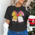 Student Teacher Coquette Bow Pencil Back To School First Day Women's T-Shirt, gift for family, gift for coworker